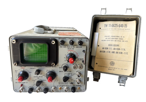Oscilloscopio crt portatile - crt,