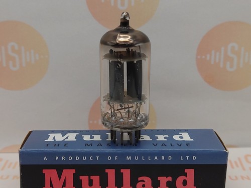 Mullard ecc82 12au7 piatti - 12au7,
