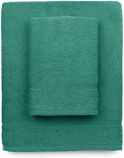 , Asciugamani Bagno Verde