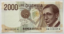 2000 LIRE MARCONI SERIE
