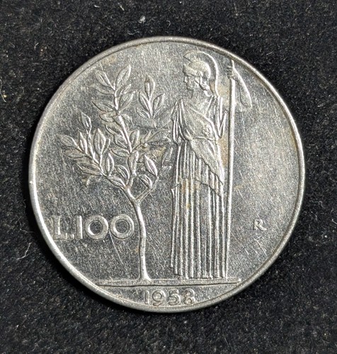 1958 italy 100 - italy, lire