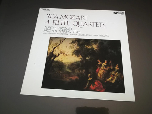 Mozart flute quartets - lp,