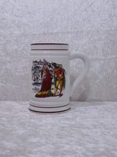 Wallendorf Porcellana DDR Progettazione Boccale - con Scena Damigella - Vintage