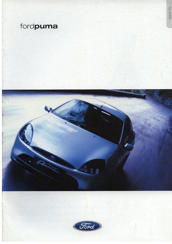 Brochure depliant ford puma - brochure,