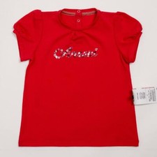 T-SHIRT ROSSO CON LOGO BABY