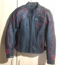 SUOMY Giubbotto Moto Pelle Donna DC COMICS con Protezioni XL (COME NUOVO)