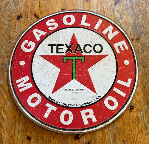 Targa latta xxl texaco - in,