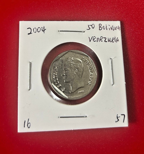 Moneta bolivares del - da, 50
