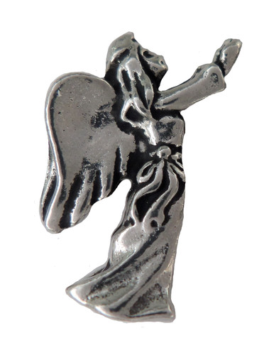 Distintivo spilla peltro - in,