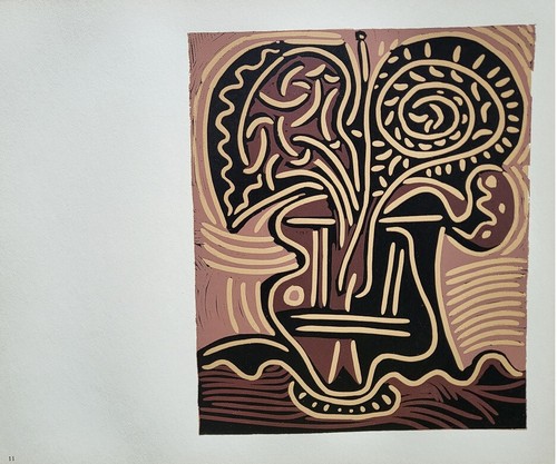 Pablo picasso vaso - "vaso, fiori"