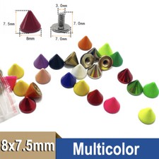 8x7,5 mm punte coniche borchie