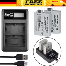 2x NUOVA BATTERIA LP-E5 + LCD