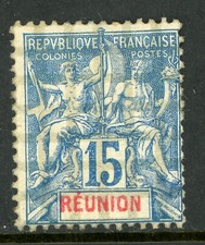 Riunione 1892 francese 15¢