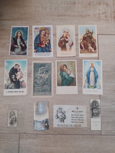 Lotto santini antichi - santini, vari