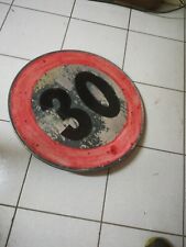 Cartello stradale Segnaletico originale Vintage