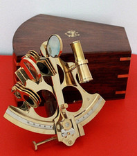 SESTANTE NAUTICO OTTONE LUCIDO