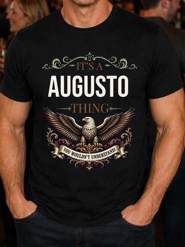 Shirt uomo augusto family - augusto,