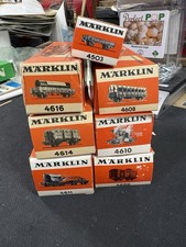 Vintage MARKLIN 7 car lot
