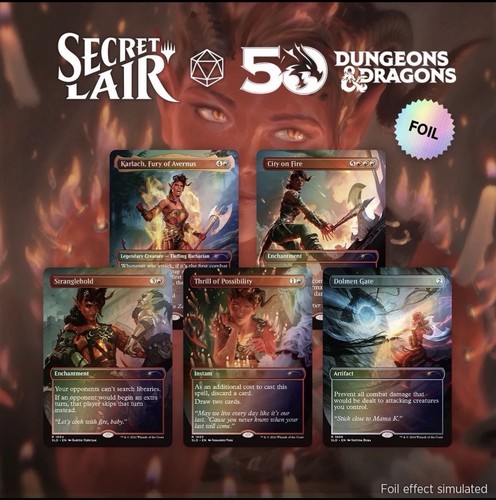 Dungeons dragons secret lair - secret,