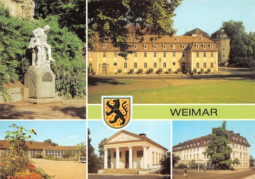 Cartolina multifoto weimar - cartolina,