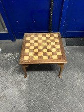 Scacchiera in legno vintage