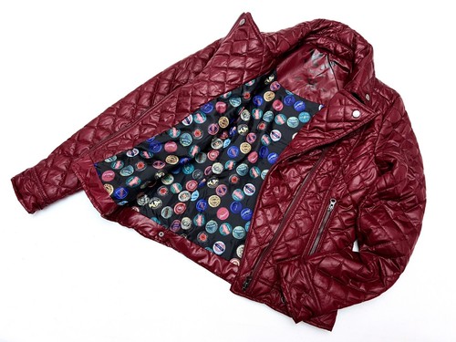 Cappotto giacca biker donna