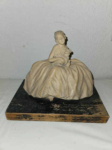 Statuina terracotta antica - in,