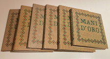 Mani d'oro, Fratelli Fabbri editori 1966 6 volumi cucito, uncinetto, sartoria