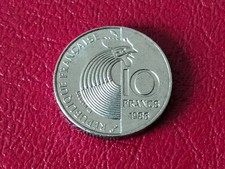 France monnaie 10 francs 1986
