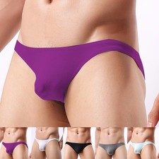 Sheer Men Sexy Breathable Low