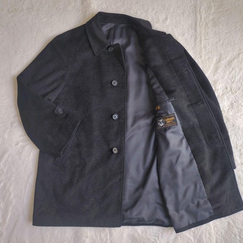 Cappotto balmacaan nero 100 - nero, 100%