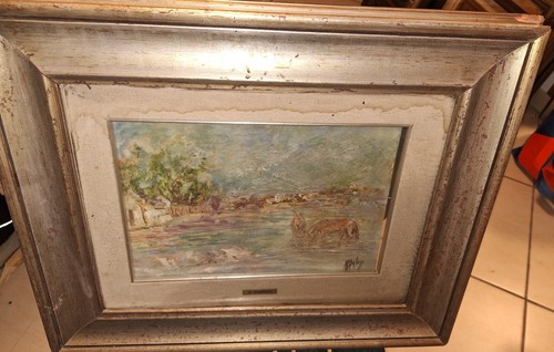 Dipinto olio tela - ad,