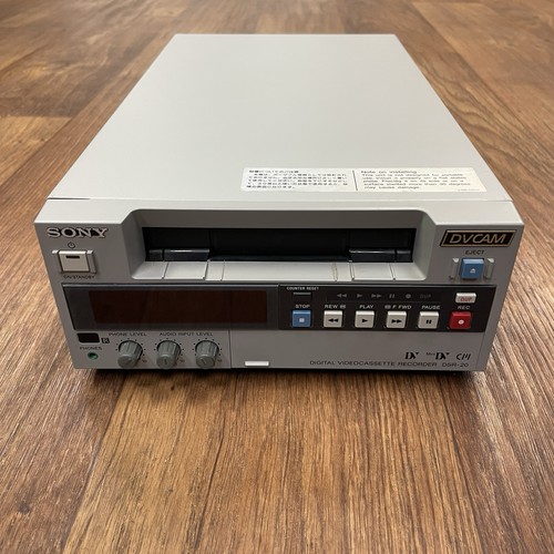 Sony dsr dvcam minidv - sony,