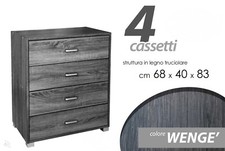 Cassettiera cassetti legno - 4,
