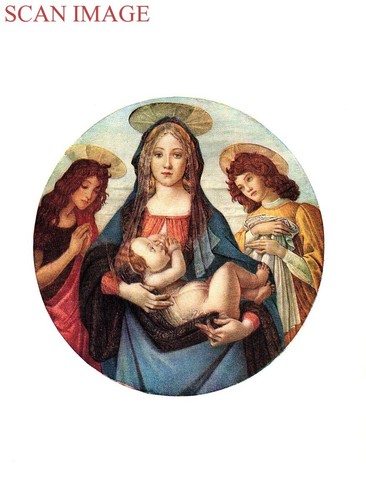 Botticelli print 1910 - botticelli,