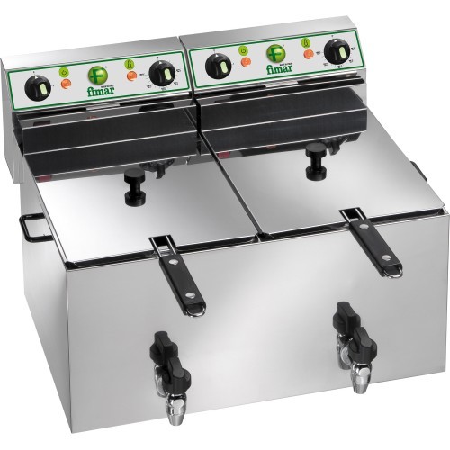 Friggitrice elettrica vasche - friggitrice,