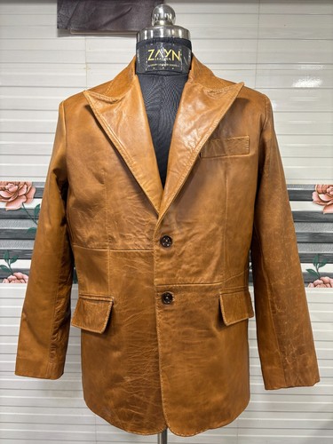 Blazer uomo pelle - , crepitante
