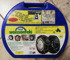 WEISSENFELS REX CATENE DA NEVE AUTO USATE VINTAGE 