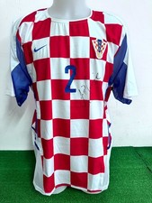 MAGLIA CROAZIA SIMIC MATCH WORN INDOSSATA SHIRT JERSEY CAMISETA COA 2002/2004