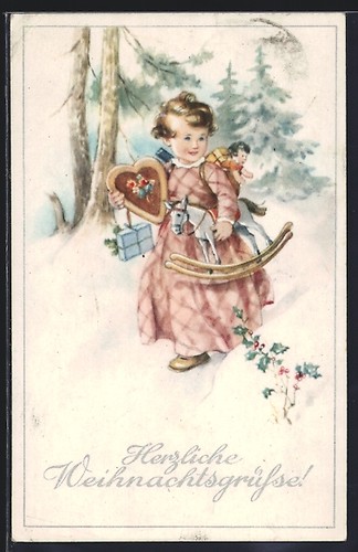 Cartolina bambino con
