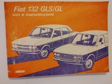 MANUALE FIAT 132 GLS/GL USO E MANUTENIONE