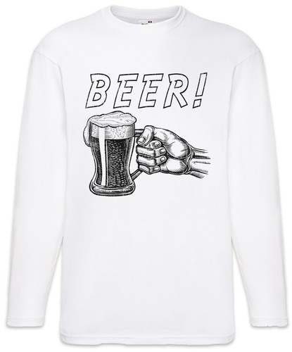 Birra shirt manica lunga - birra!, t-shirt