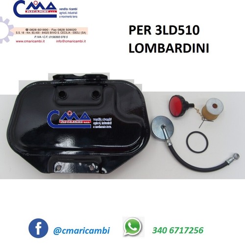 Serbatoio completo lombardini - serbatoio,