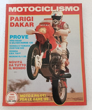 Motociclismo 3 1985 - Morini KJ 125 - Honda CBX 750 F - HRD Road e Silver Horse
