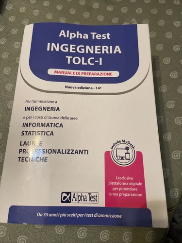 Alpha test ingegneria tolc - ingegneria, tolc-i