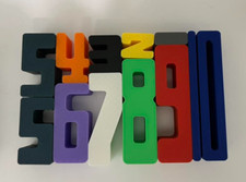 Montessori math puzzles - math,
