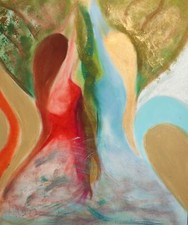 Dipinto ad olio composizione