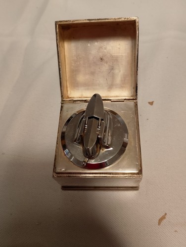 Accendino vintage argento - accendino,