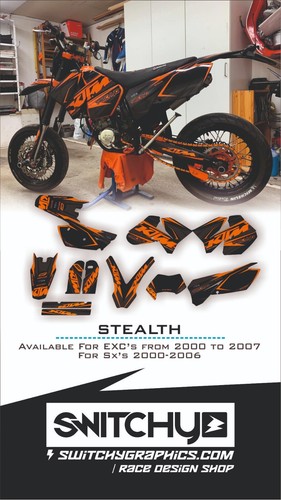 Kit grafiche adesive per ktm - kit,