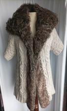 Cardigan mezzamanica con